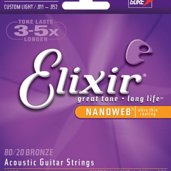 Elixir Nanoweb 11027 akoestische gitaarsnaren
